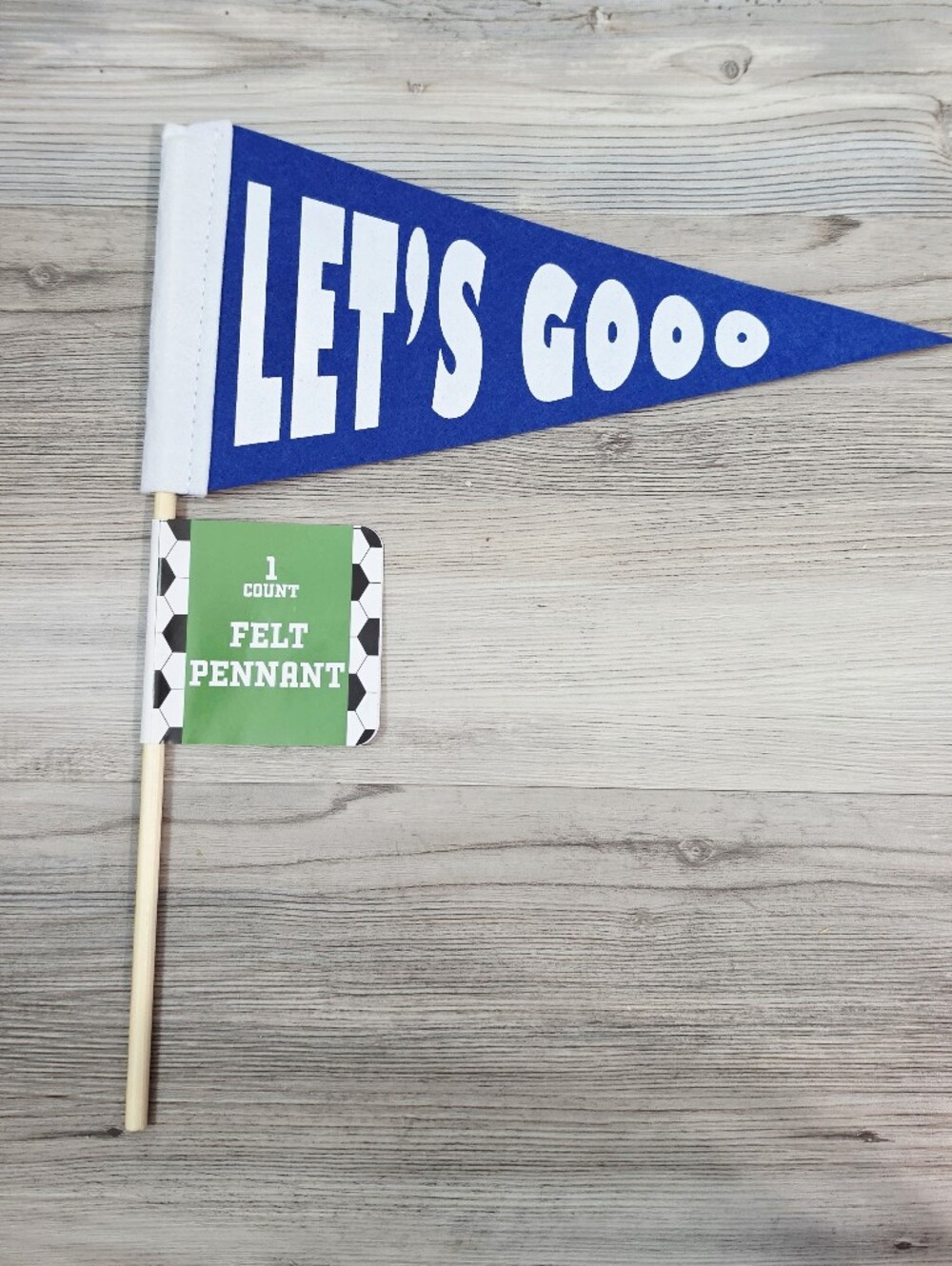 Target Bullseye Playground Summer 2026 Felt Pennant Flag - Lets Go